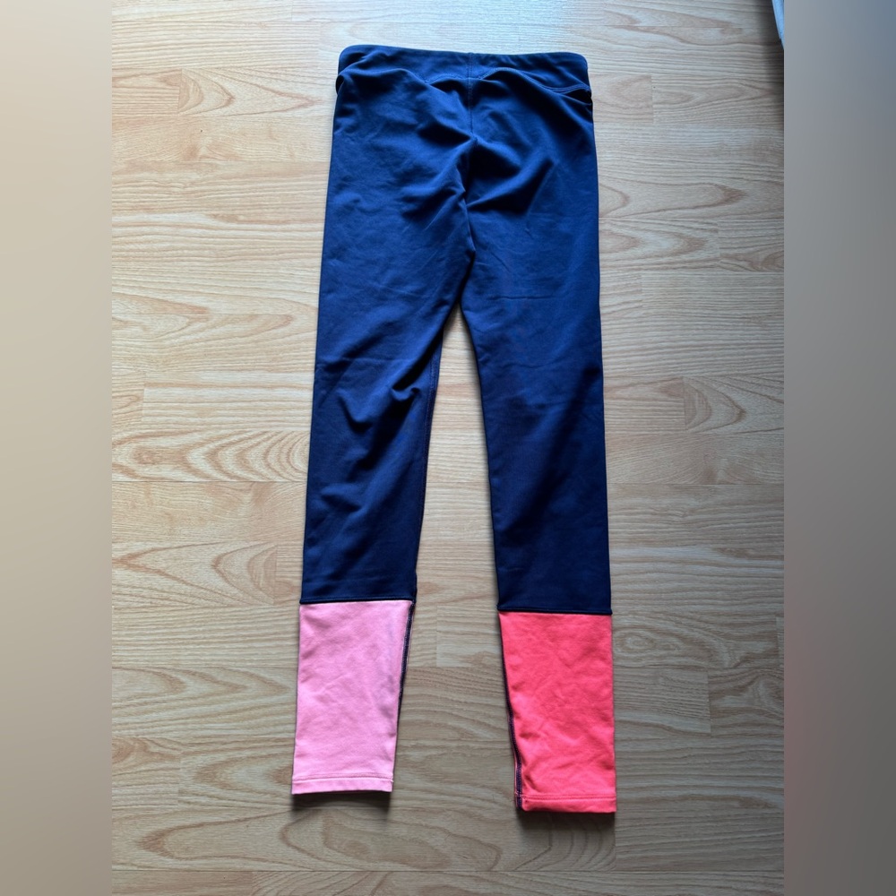 Under armour women’s colorblock compression leggings colorful athletic running - Picture 4 of 5